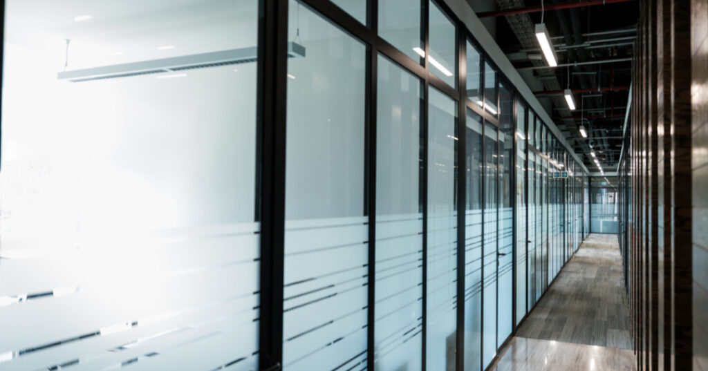 parede de vidro em Joinville